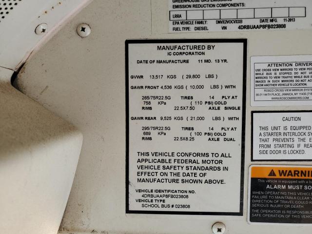 2015 IC CORPORATION 3000 CE #3265032887