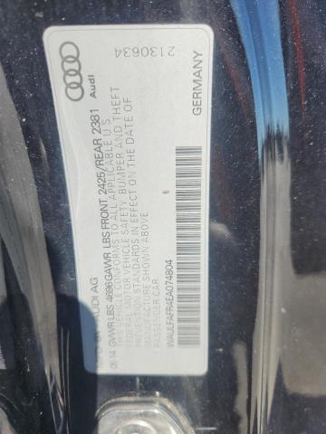 2014 AUDI A5 PREMIUM - WAULFAFR4EA074804