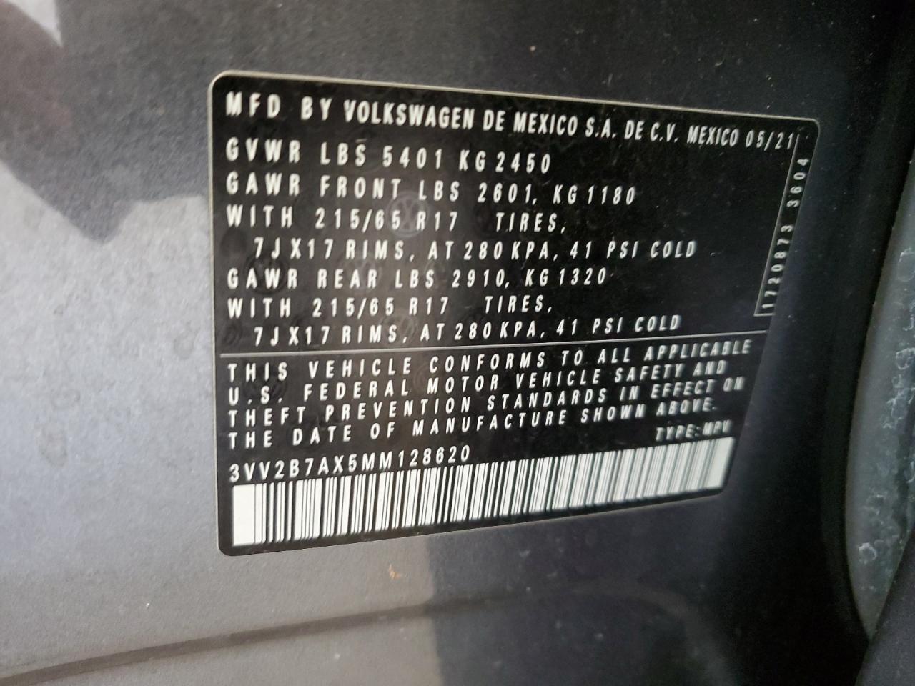 VOLKSWAGEN TIGUAN SE