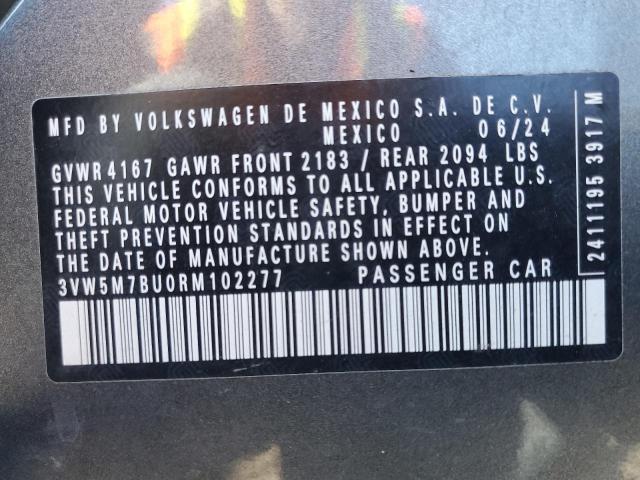 2024 VOLKSWAGEN JETTA S - 3VW5M7BU0RM102277