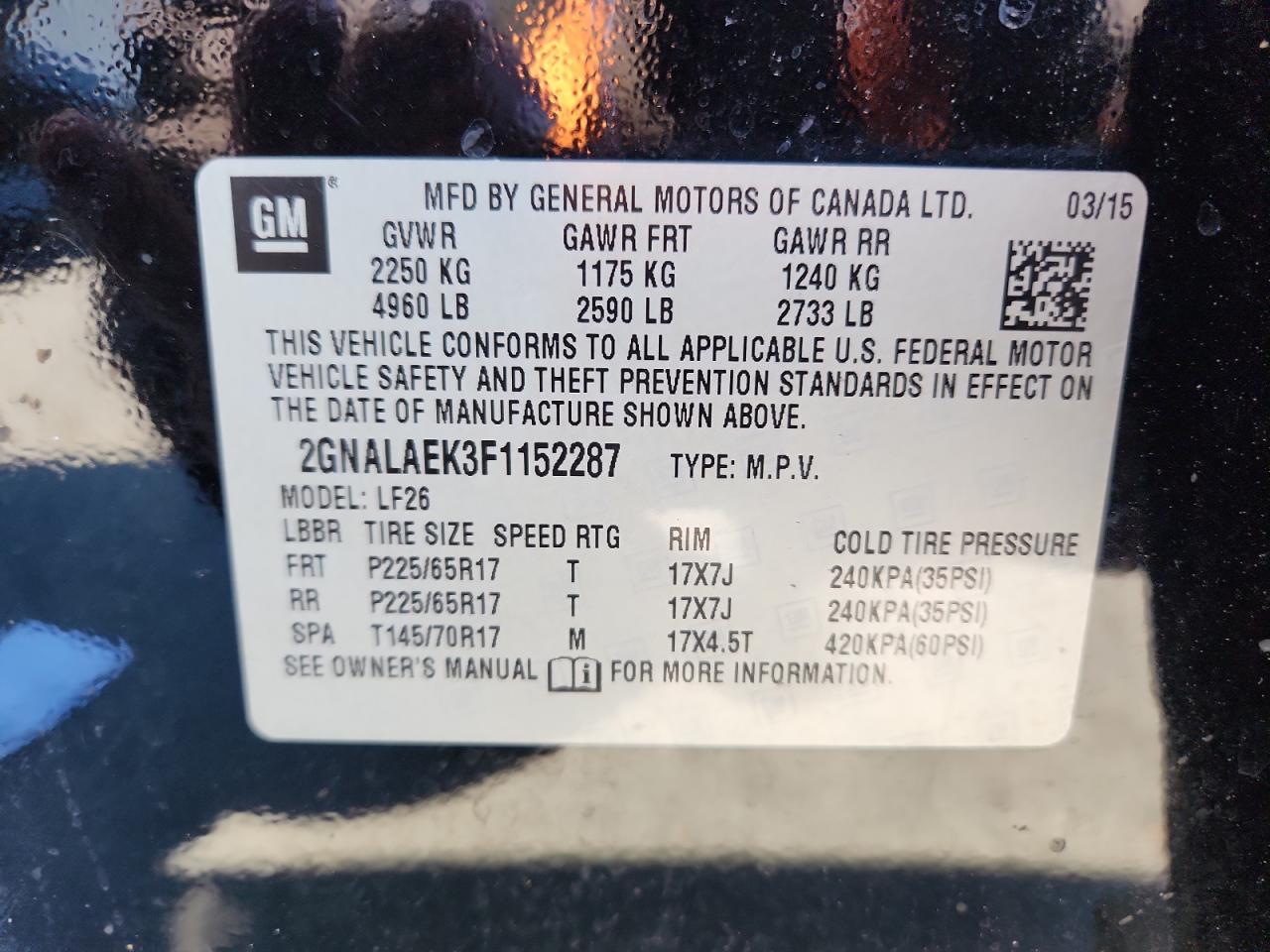 CHEVROLET EQUINOX LS