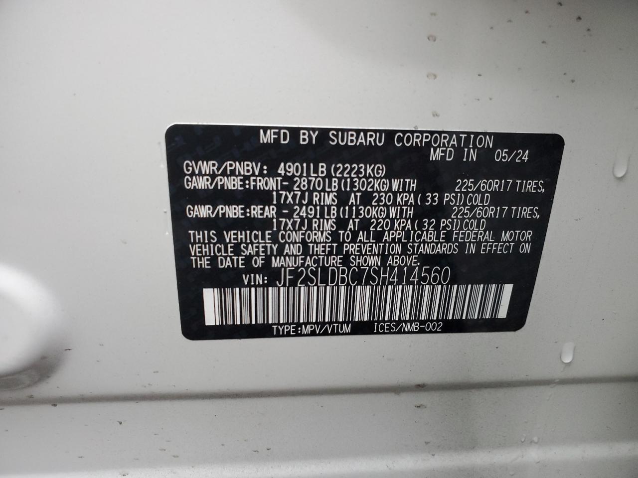 SUBARU FORESTER PREMIUM