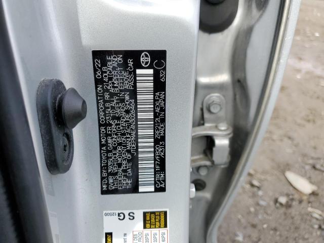 2022 TOYOTA COROLLA LE #3297173860