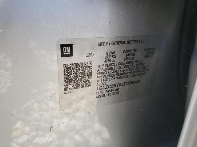 2020 CHEVROLET MALIBU LS - 1G1ZC5ST8LF076448