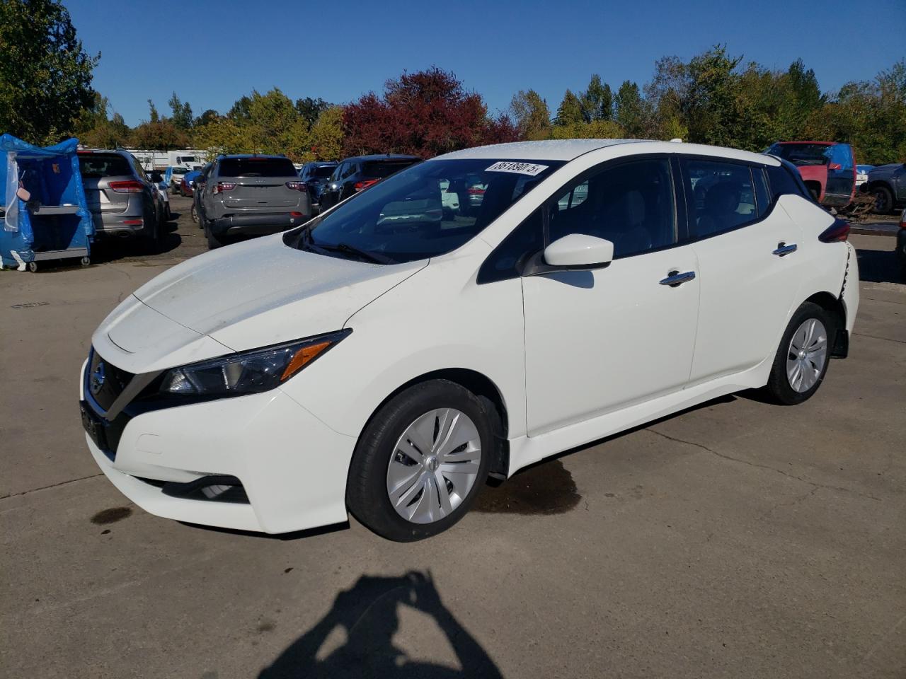 Lot #3295647395 2021 NISSAN LEAF S