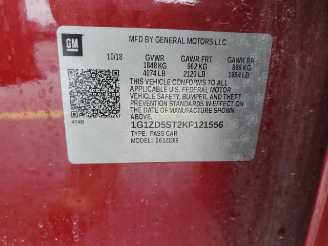 2019 CHEVROLET MALIBU LT #3284774546