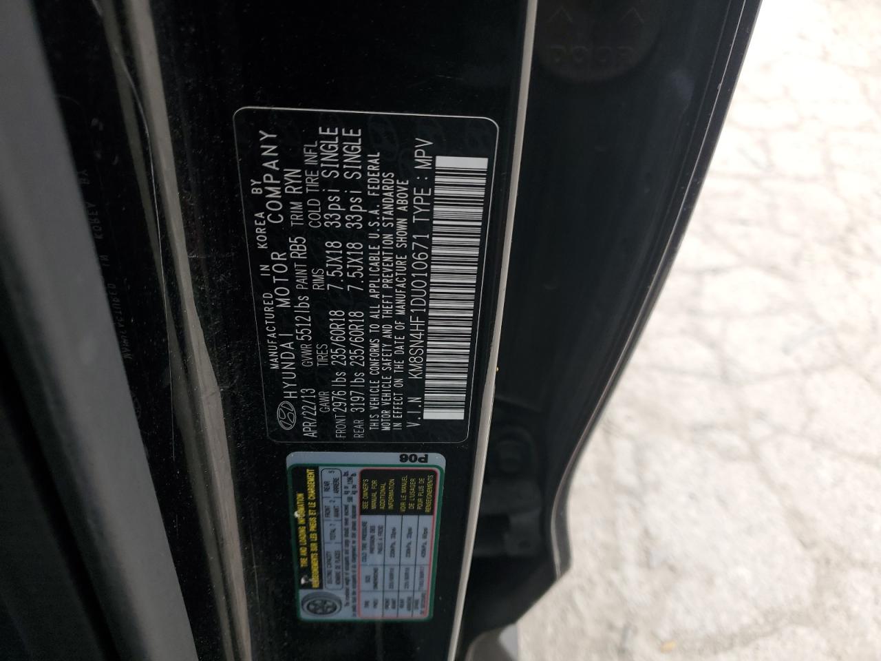 HYUNDAI SANTA FE GLS