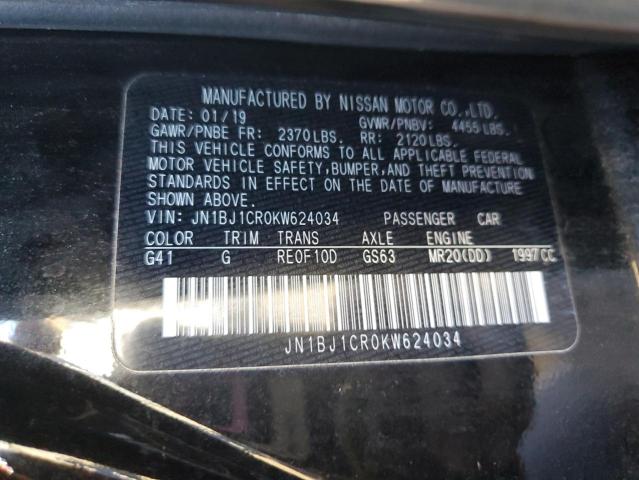 2019 NISSAN ROGUE SPORT S - JN1BJ1CR0KW624034