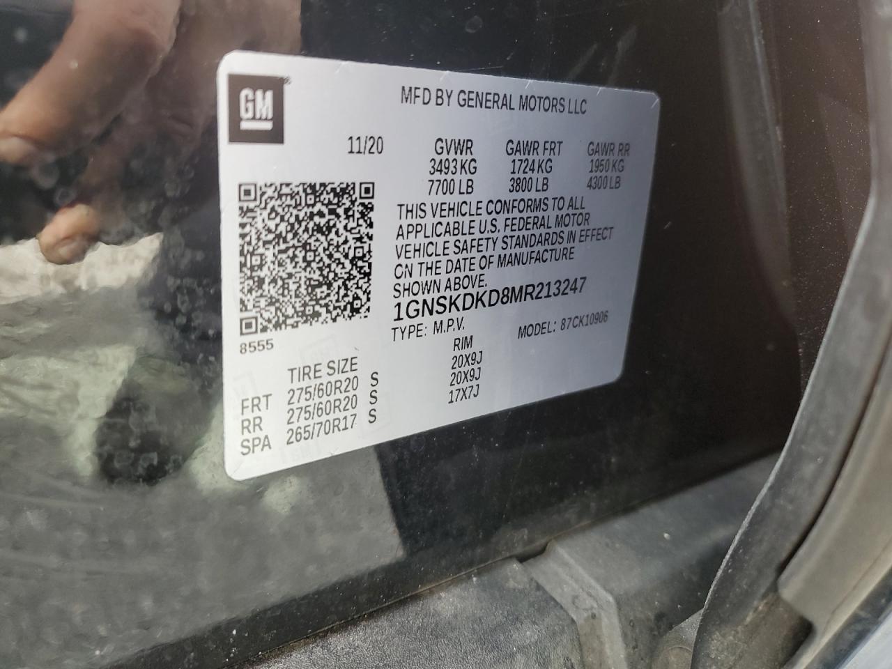 CHEVROLET SUBURBAN K1500 Z71