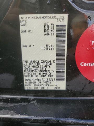 2022 NISSAN ALTIMA SV #3310342983