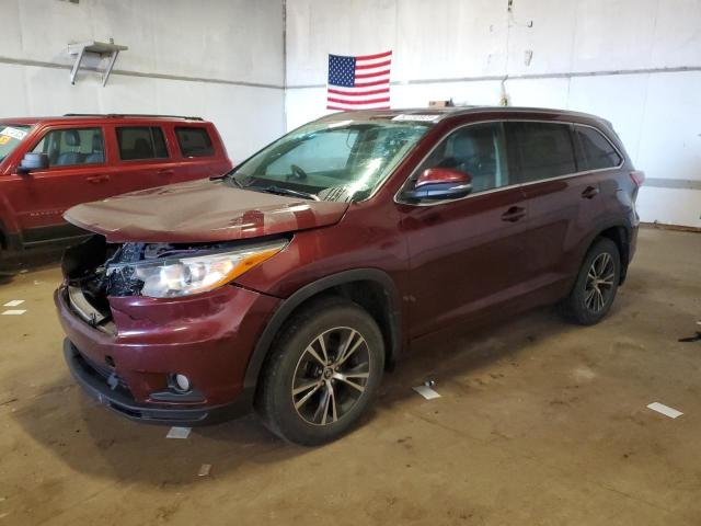 2016 TOYOTA HIGHLANDER - 5TDJKRFH9GS282274