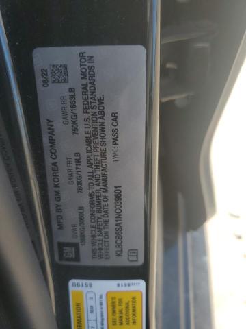 2022 CHEVROLET SPARK LS - KL8CB6SA1NC039601