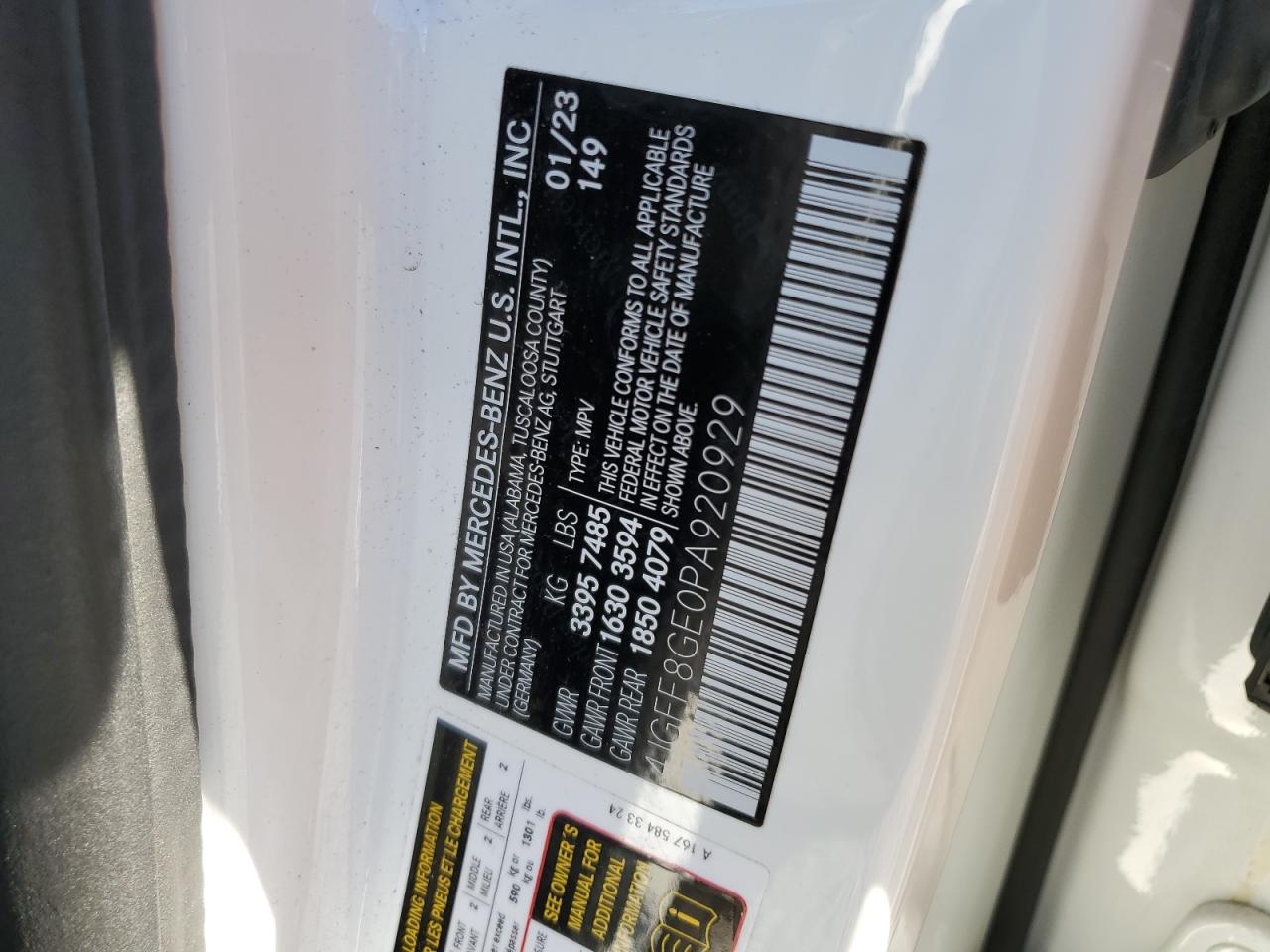 MERCEDES-BENZ GLS-CLASS 580 4MATIC