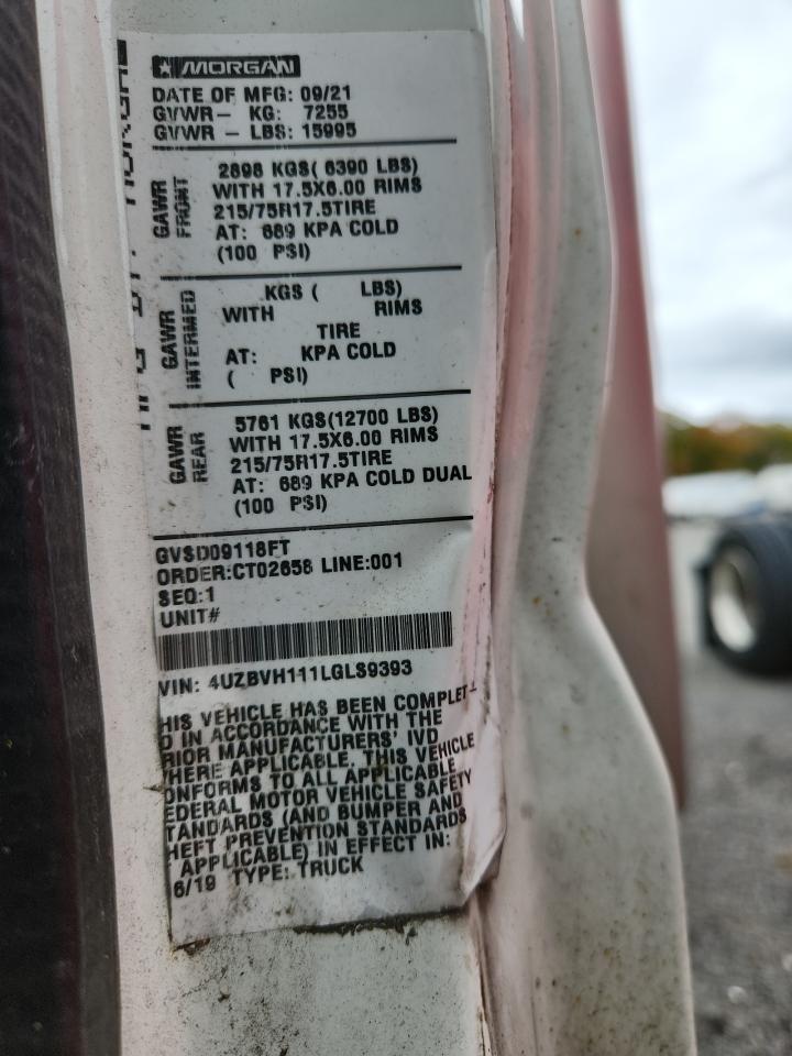 Lot #3286621921 2020 MITSUBISHI FE FEC72S