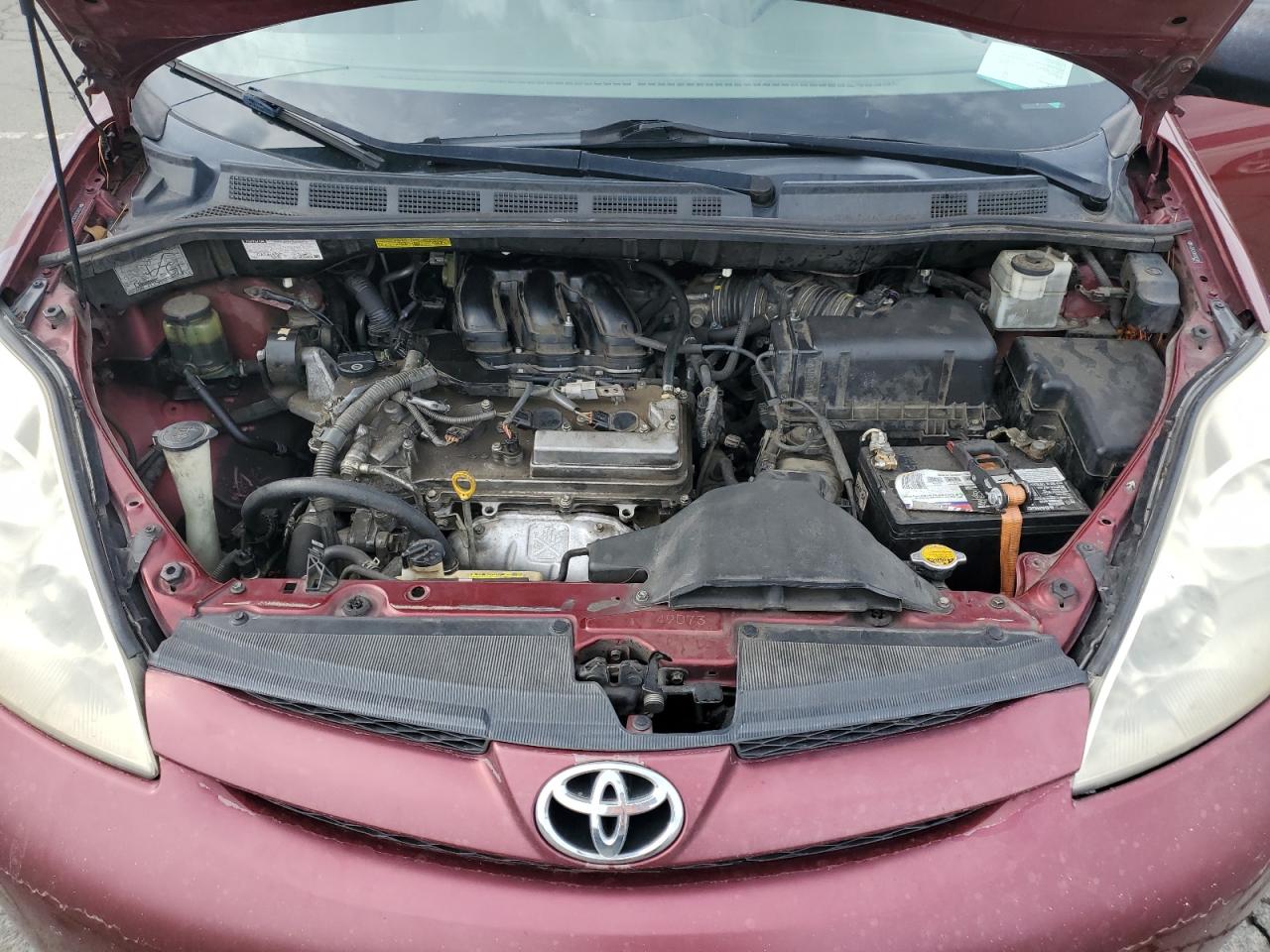 Lot #3310691762 2009 TOYOTA SIENNA CE