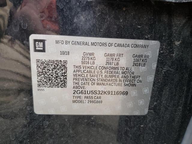 2019 CADILLAC XTS 2G61U5S32K9116969