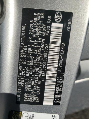 2005 TOYOTA CAMRY LE #3279473401