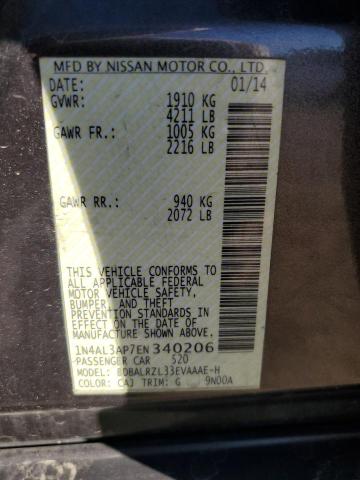 2014 NISSAN ALTIMA 2.5 - 1N4AL3AP7EN340206