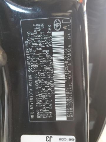 2010 TOYOTA COROLLA BA - 2T1BU4EE5AC532165