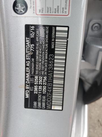 2017 MERCEDES-BENZ E 300 4MAT - WDDZF4KB1HA138623