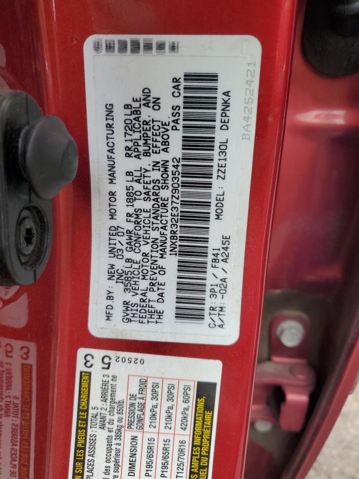 Lot #3278941033 2007 TOYOTA COROLLA CE