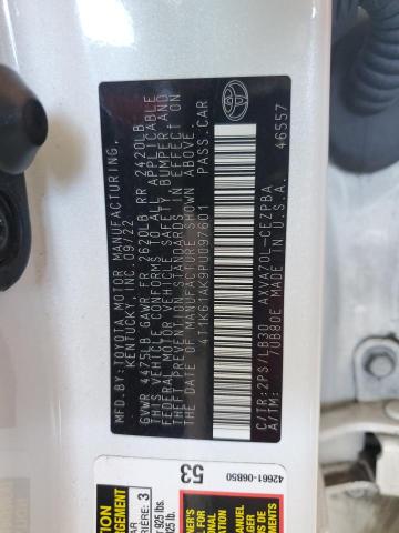 2023 TOYOTA CAMRY XSE #3296208475