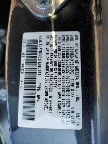 2015 ACURA RDX TECHNOLOGY - 5J8TB3H56FL007214