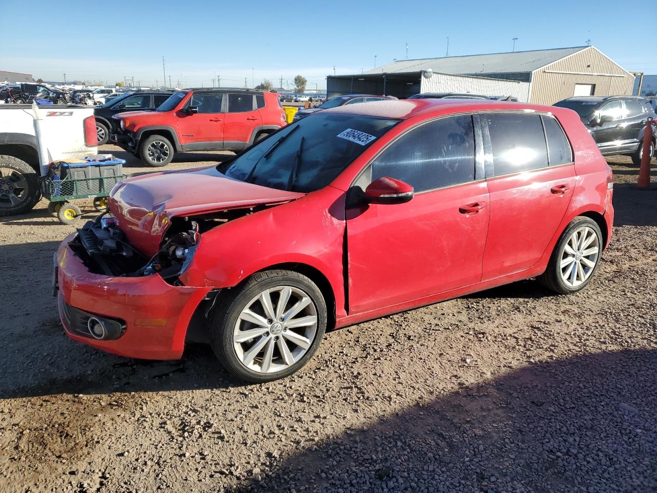 Lot #3280801404 2013 VOLKSWAGEN GOLF