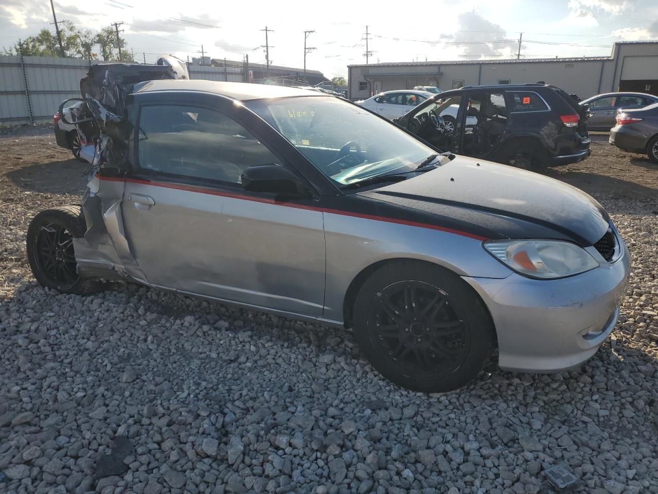 Lot #3284480429 2005 HONDA CIVIC LX