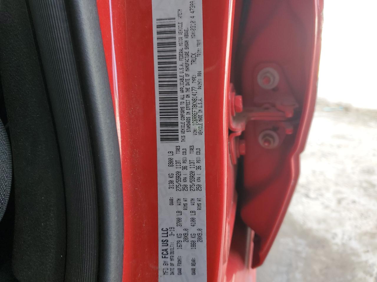 RAM 1500 BIG HORN/LONE STAR