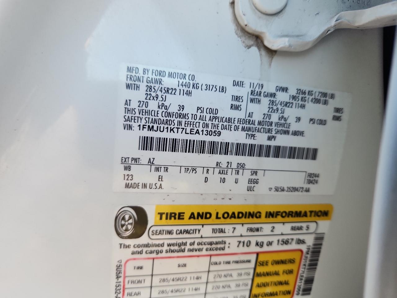 FORD EXPEDITION LIMITED