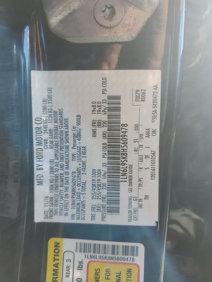 LINCOLN CONTINENTAL SELECT