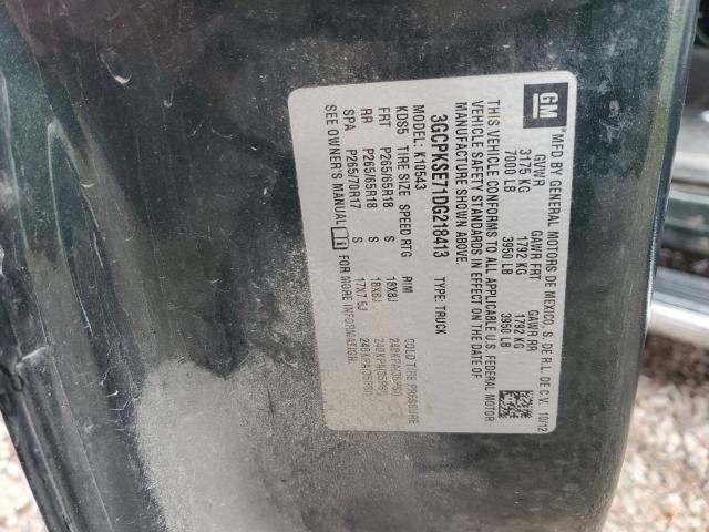 2013 CHEVROLET SILVERADO - 3GCPKSE71DG218413