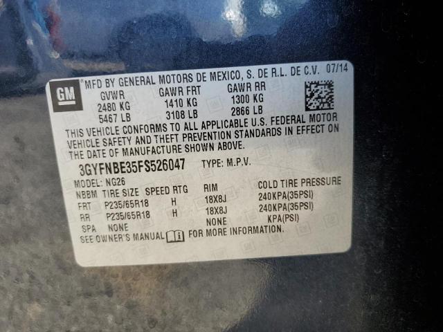 2015 CADILLAC SRX LUXURY #3290210205