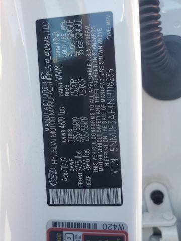 2022 HYUNDAI TUCSON SEL - 5NMJF3AE4NH118235