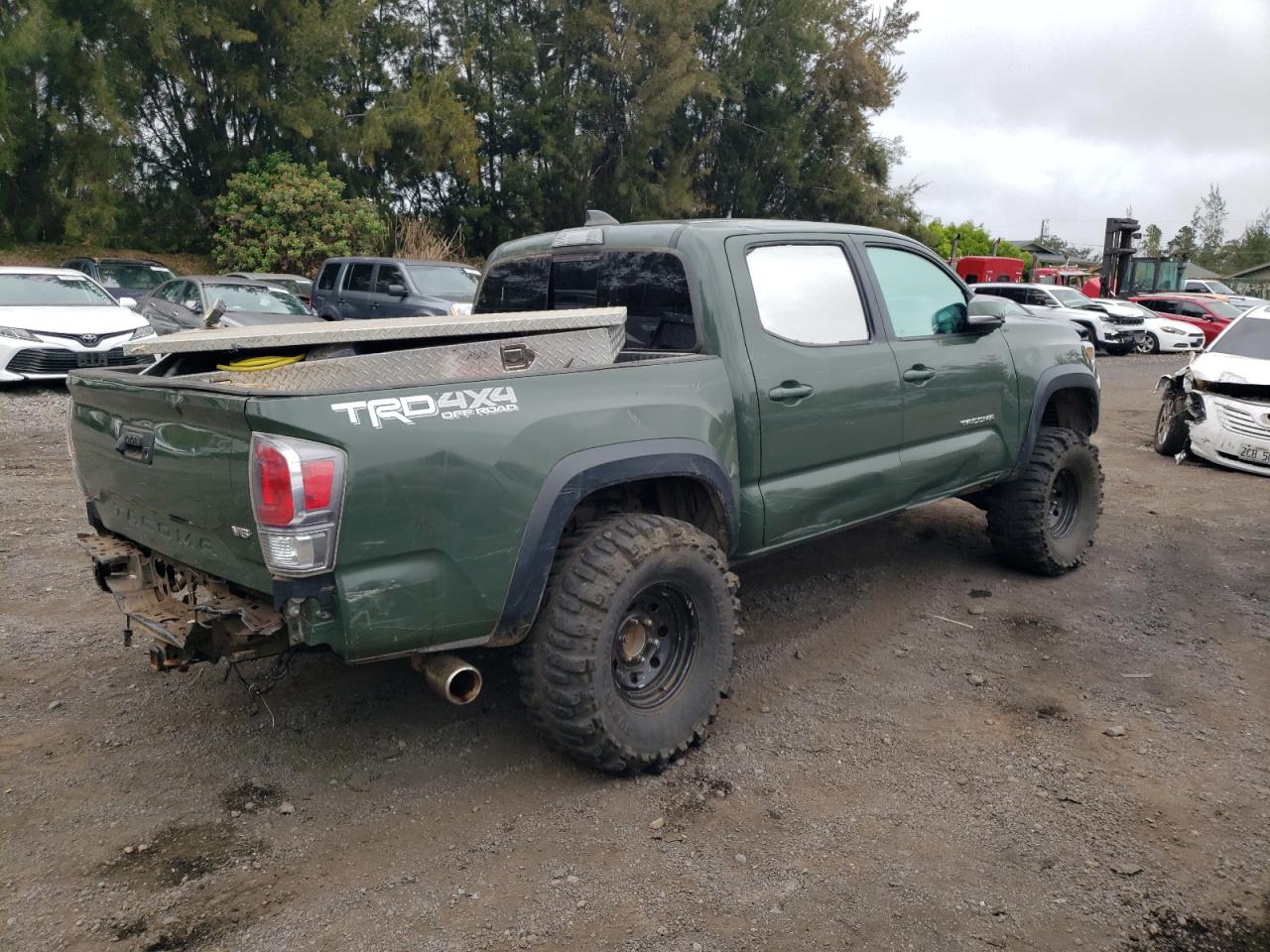 Lot #3312819091 2021 TOYOTA TACOMA DOU
