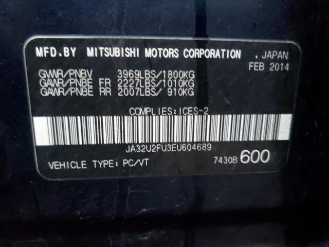 2014 MITSUBISHI LANCER ES/ - JA32U2FU3EU604689