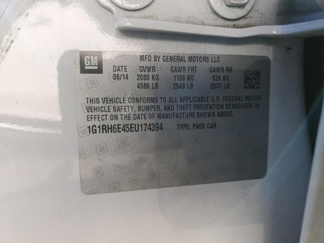 2014 CHEVROLET VOLT - 1G1RH6E45EU174394