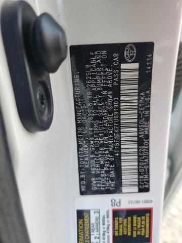 2015 TOYOTA CAMRY LE - 4T1BF1FK7FU091903