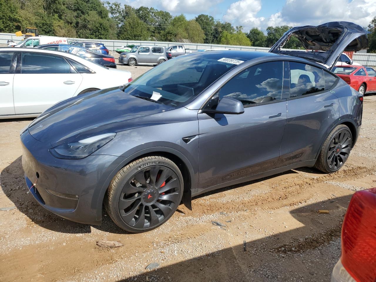 Lot #3297155498 2023 TESLA MODEL Y