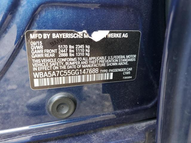 2016 BMW 528 XI WBA5A7C55GG147688