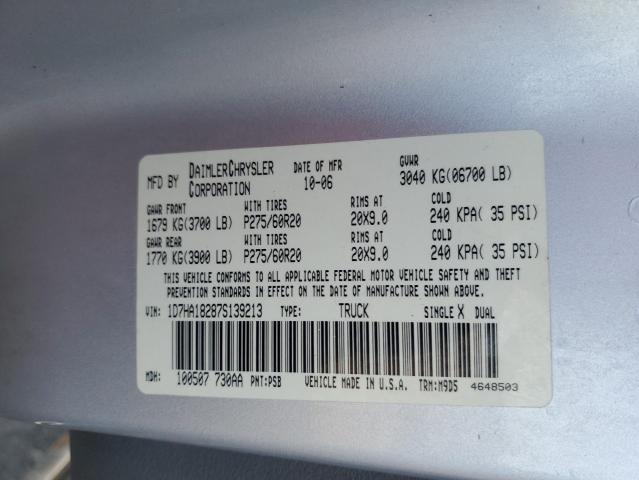 2007 DODGE RAM 1500 ST #3265948534