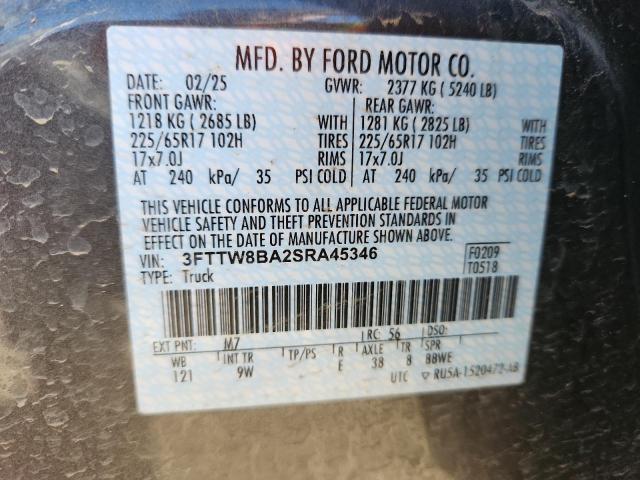 2025 FORD MAVERICK X #3285744652