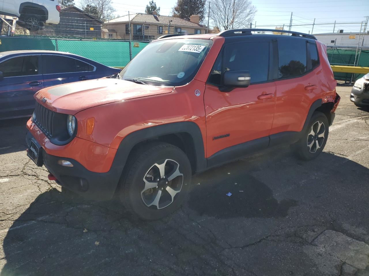 Lot #3288000146 2021 JEEP RENEGADE T