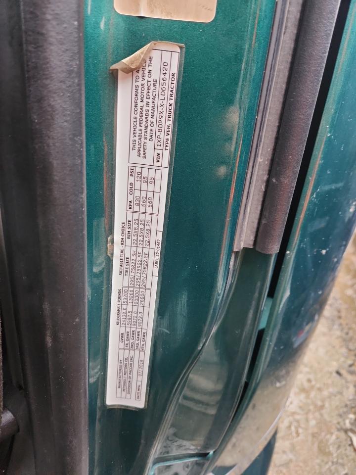 Lot #3275578799 2020 PETERBILT 579