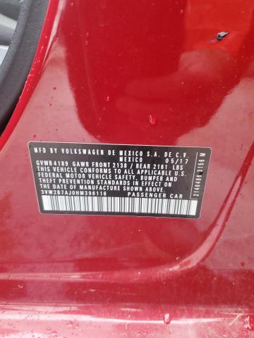 2017 VOLKSWAGEN JETTA S - 3VW2B7AJ0HM396116