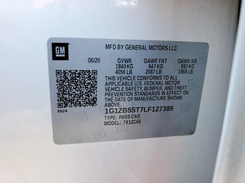 2020 CHEVROLET MALIBU LS - 1G1ZB5ST7LF127389