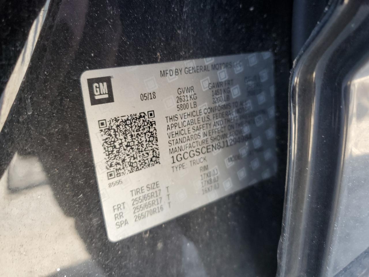 CHEVROLET COLORADO LT