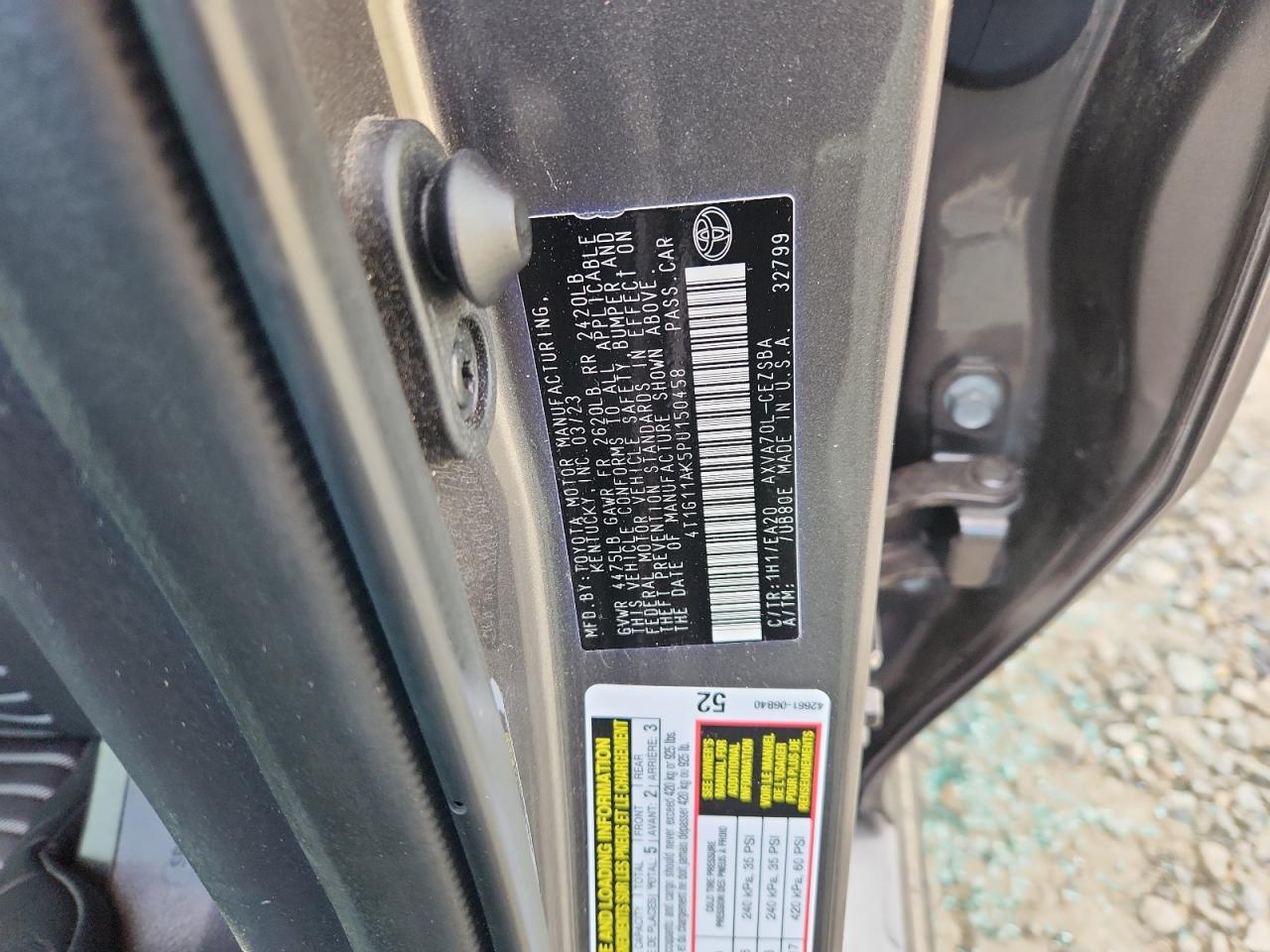 TOYOTA CAMRY SE NIGHT SHADE