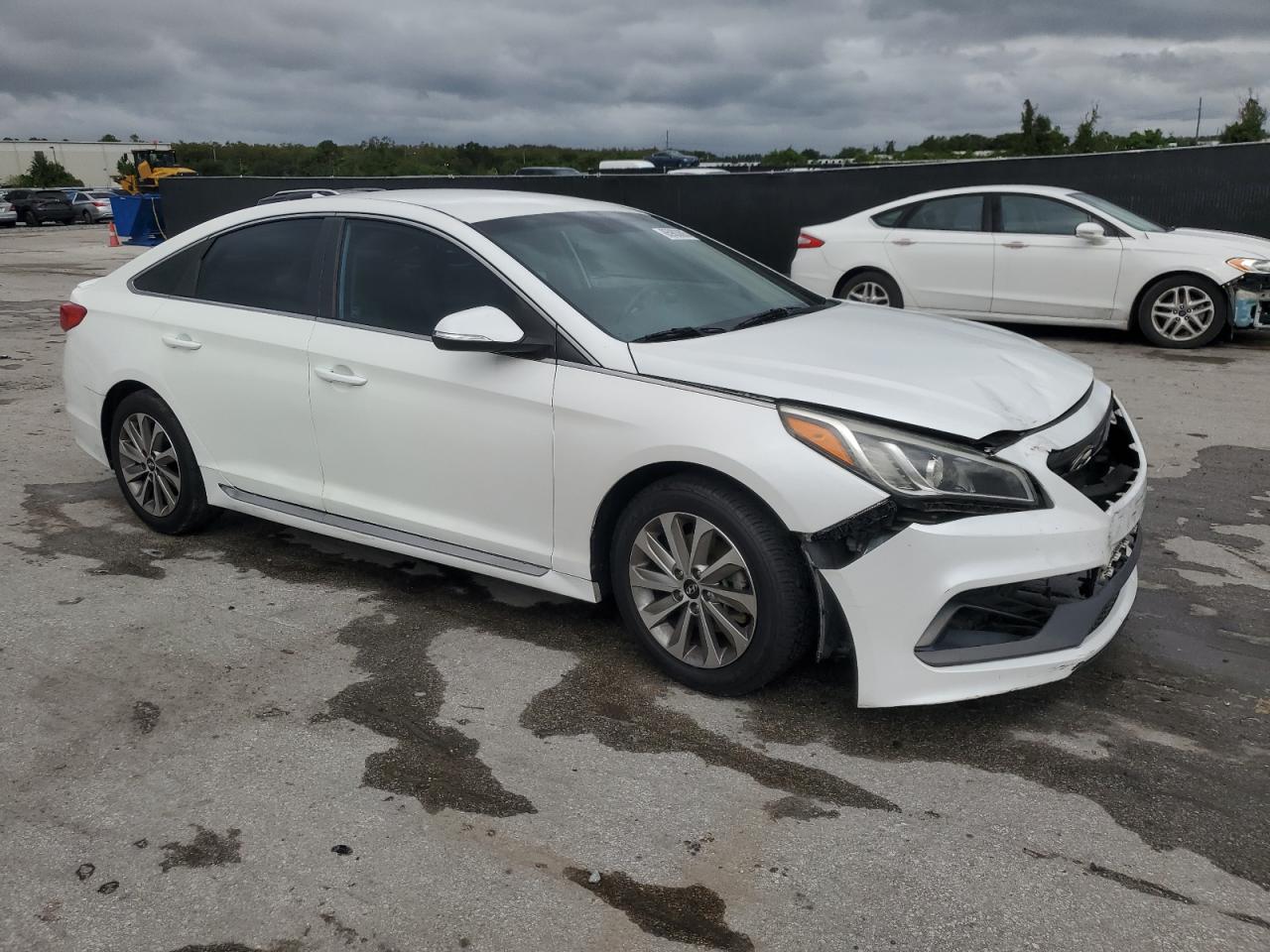 Lot #3302816915 2015 HYUNDAI SONATA SPO